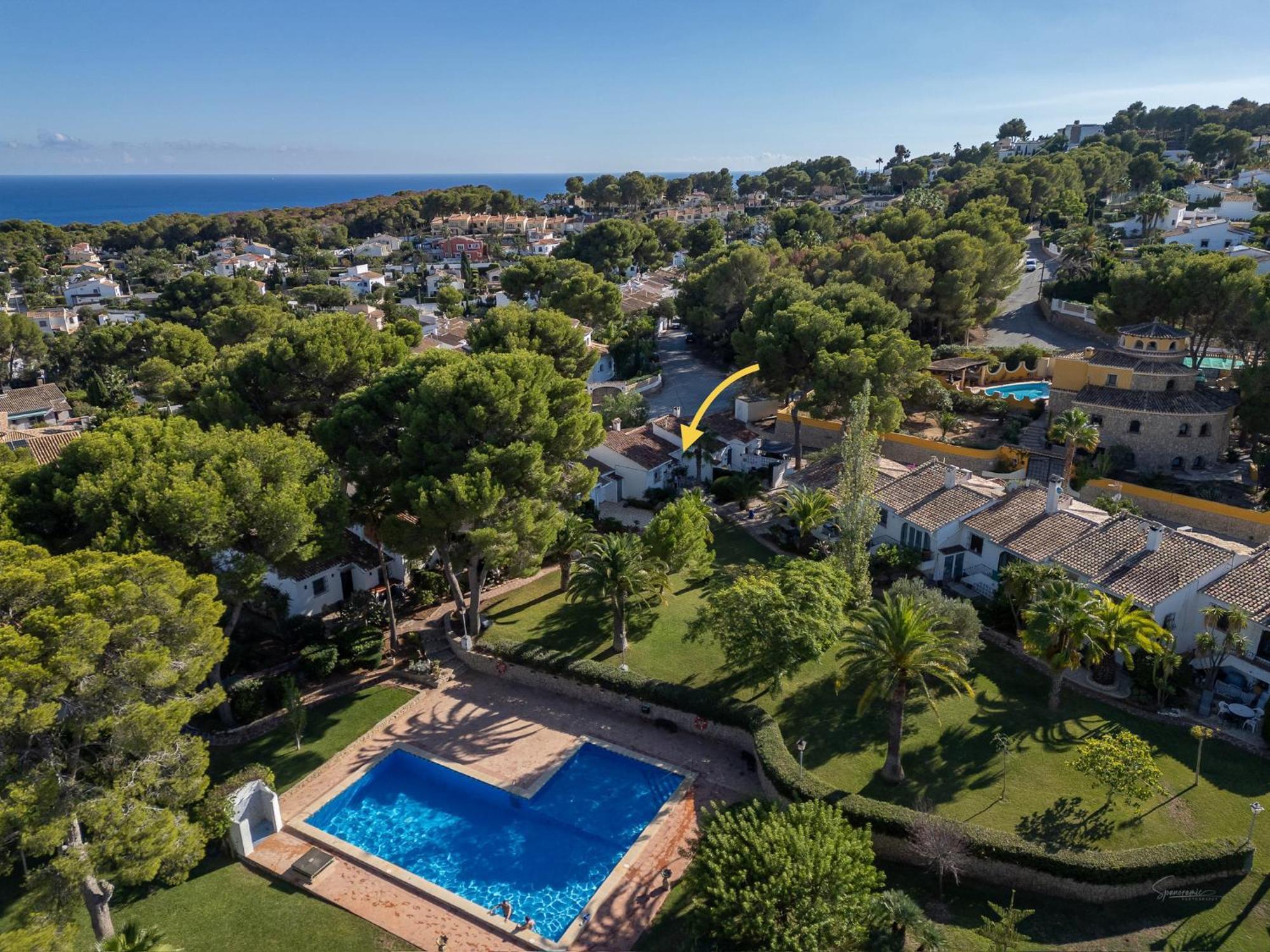 Bungalow Marquerite Moraira, 5 Minutes From Beach Teulada Exterior photo